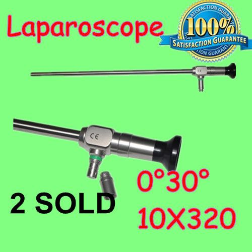 CE Endoscope Laparoscope ø10x320mm Storz Wolf Stryker Compatible 0 