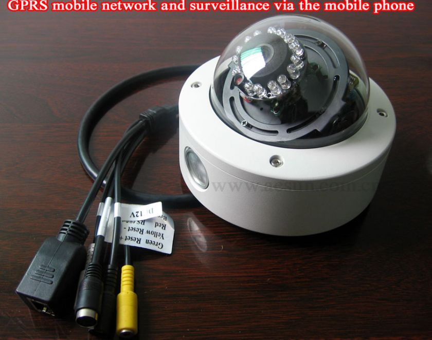 CCTV H.264 IP Network Dome security camera system Audio  