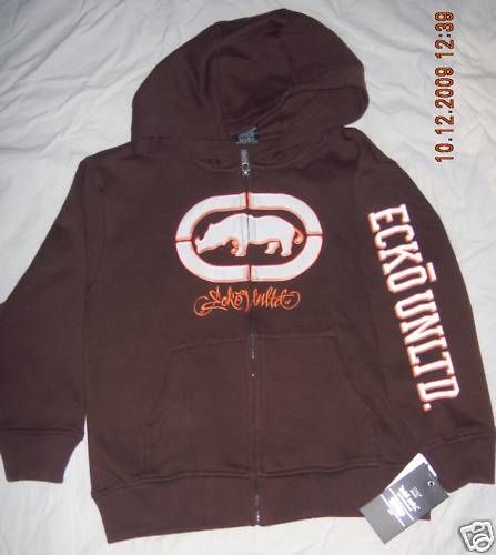 ECKO UNLTD Boys Hoodie Jacket Size 5 NWT  