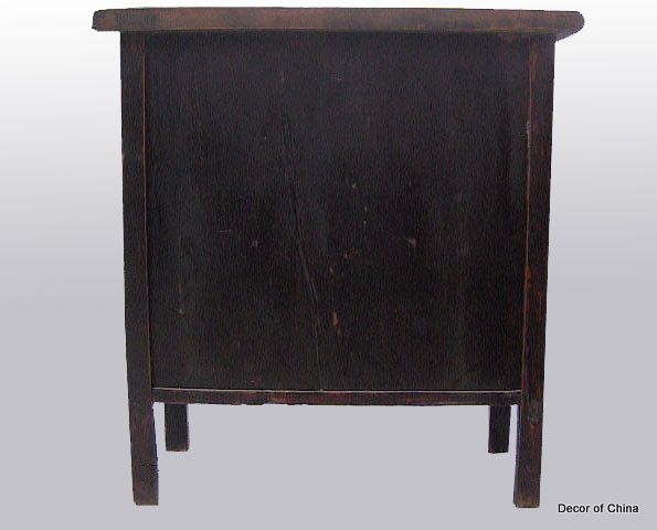 Chinese Black Apothecary 25 drawer Chest Herb Cabinet  