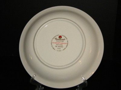 Vtg. Sunnycraft Sunstone Collection 11 Apple Pie Plate  