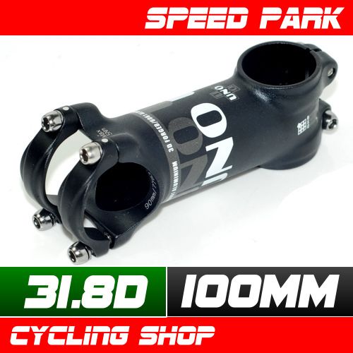 New UNO STEM 31.8 x 100mm MTB / ROAD BIKE Ultralight  