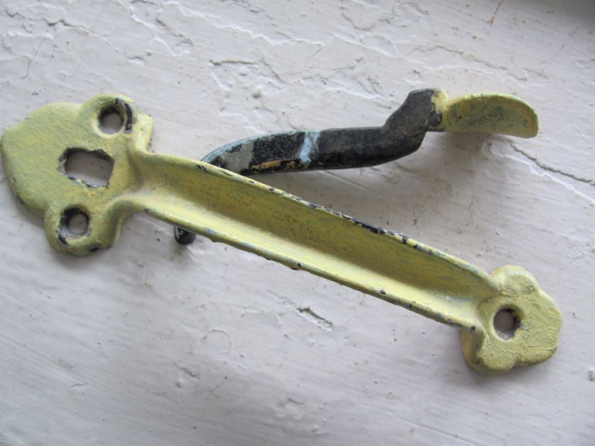 Vintage Metal Thumb Latch Door Handle  