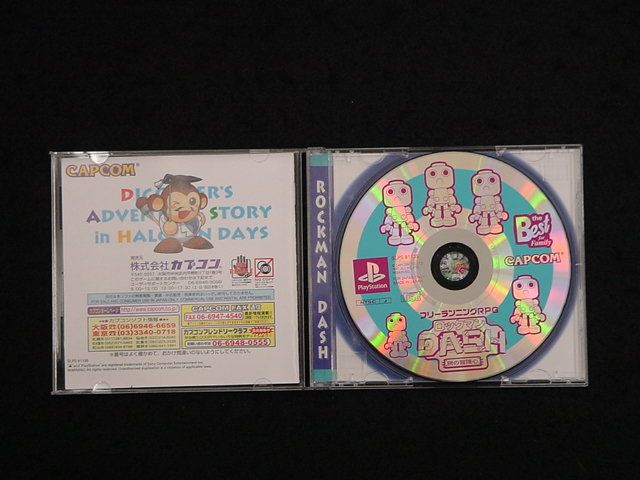 description title rockman megaman dash playstation jp game genre 