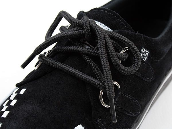 NEW TUK CREEPER BLACK SUEDE TRIM GOTH MEN UNISEX SHOES  