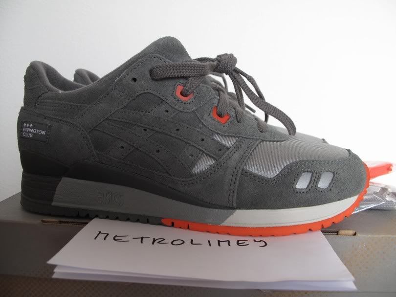 Asics Gel Lyte III x ARC Rivington US 6.5 rare 3 ronnie  