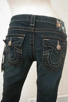 brand new, 100% authentic women Becky reclaimed bootcut jeans by True 