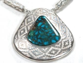 Tolino Turquoise Mnt. Necklace–Award Winning  