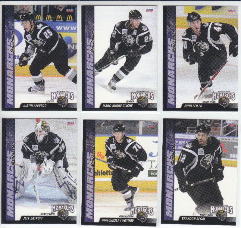 2009 10 Manchester Monarchs Justin Azevedo  