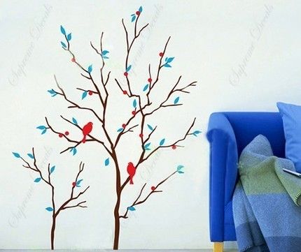 Wall decal    Love Nest(40 inch tall)    Wall Art Home Decors Murals 