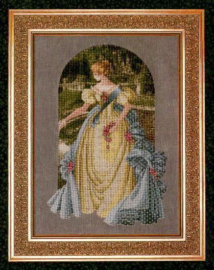 Lavender & Lace Queen Annes Lace Cross Stitch Pattern  