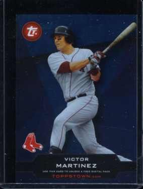 Victor Martinez Toppstown 2011 Topps Insert Card  