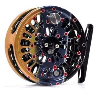 Abel Creek #1 Fly Reel. Von Behr, Large Arbor, Matching Handle. W/$100 