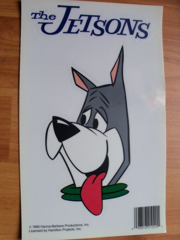 1990 Hanna Barbera Jetsons 6 Astro Window Cling  