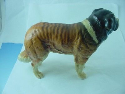 BESWICK SAINT BERNARD DOG LG FIGURINE GARTH STROLLER  