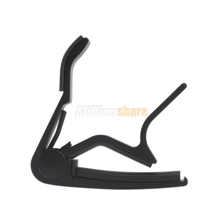 New Black Single handed Guitar Capo Quick Change  