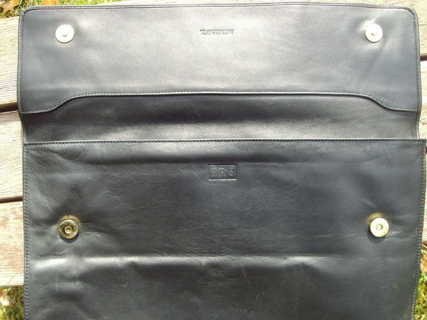 Anthony New York Ltd. Black Leather Business Folder 15 x 11 USA 