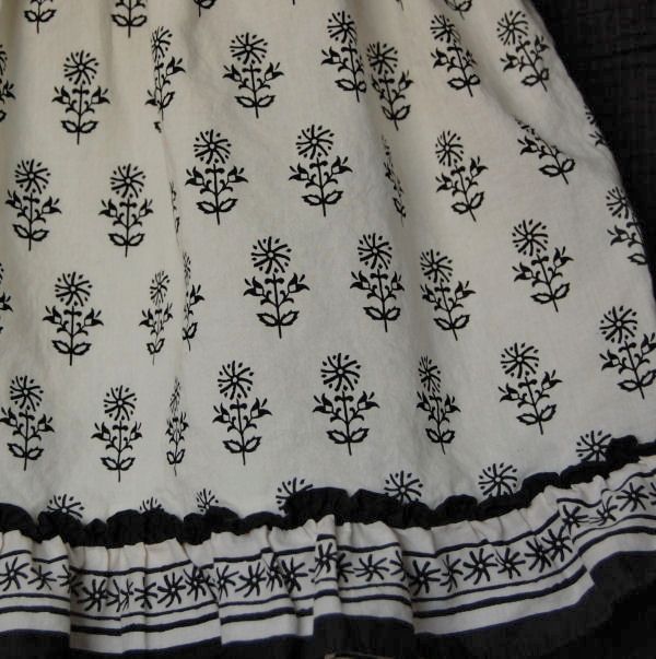 Baby Gap Formentera Black White Smocked Dress size 18 24 months Girl 