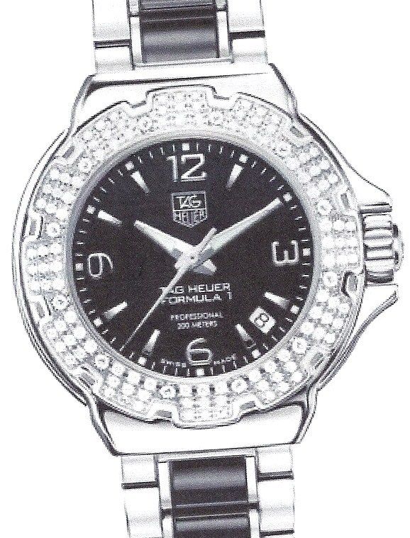 TaG HEUER Formula 1 Glamour/ Diamond Bezel/ Lady *NEW*  