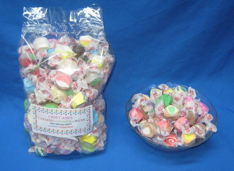 60 Flavor Assortment Salt Water Taffy 2lbs  