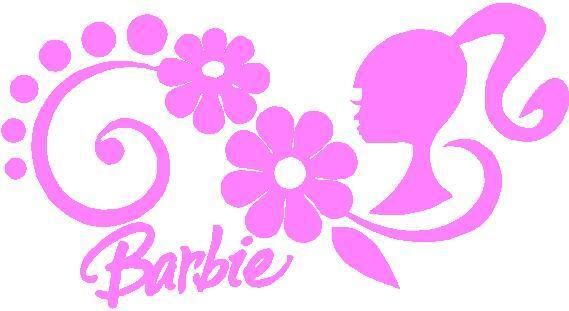 BARBIE Car Truck Bike Surf Skate Ski PS3 XBOX Sticker  