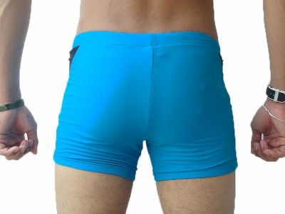 BSC Mens Swimming shorts Swimwear Blue XL 32 34  