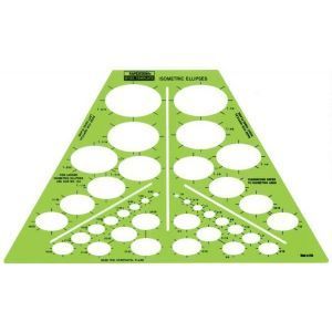 NEW ISOMETRIC ELLIPSE TEMPLATE STENCIL DRAWING GUIDE  