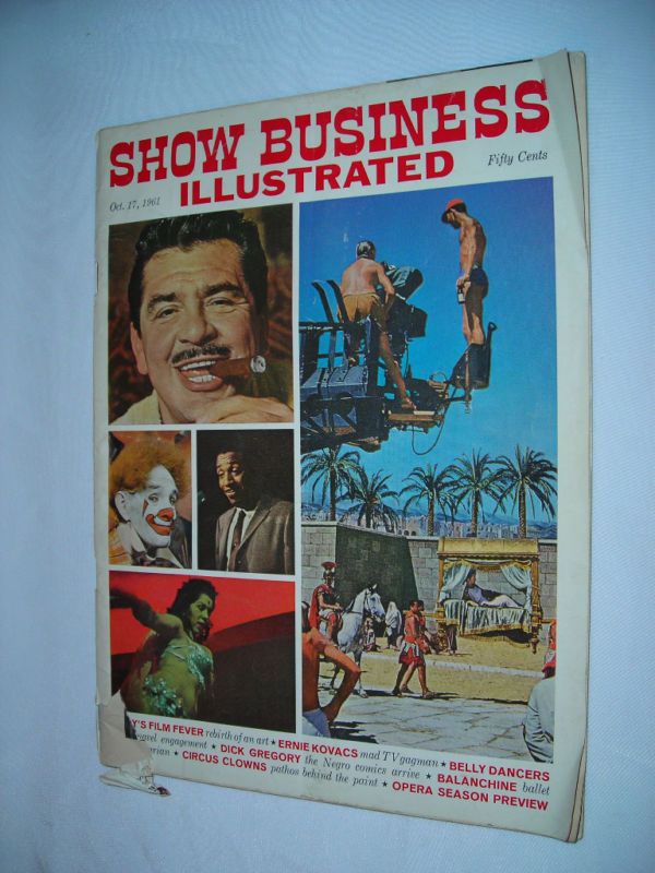 Show Business Illustrated Oct 17 1961 RARE Ernie Kovacs  