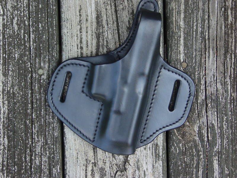 Glock *19*23*32* thumb break leather holster black  