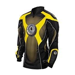 SMART PARTS PAINTBALL JERSEY IN YELLOW X LG  