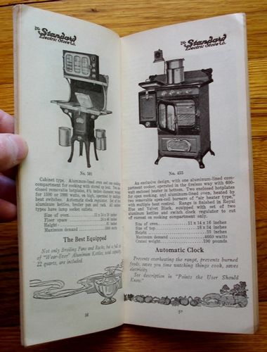 1920s Standard Cook Stove Co Catalog & Cookbook  