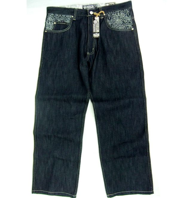 Mens Dyse One Jeans Skeleton Spray Painter Dark 34x30  