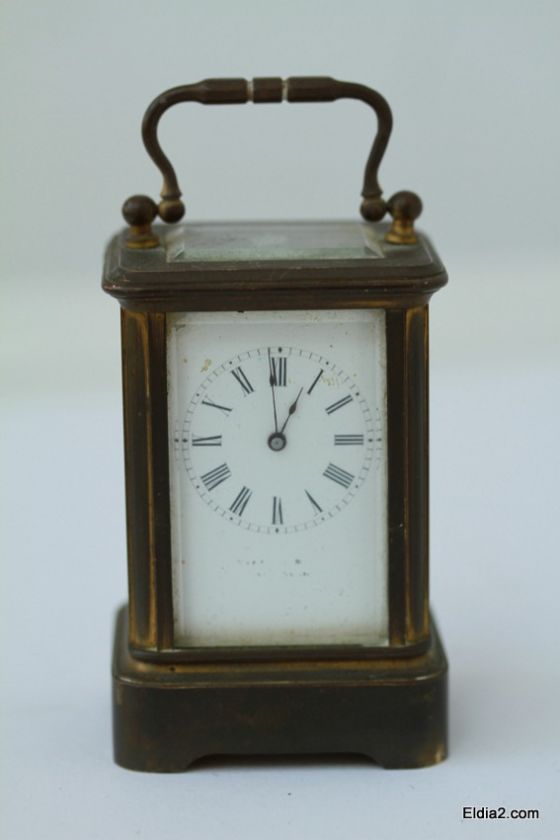 Tiffany French Antique miniature carriage clock  