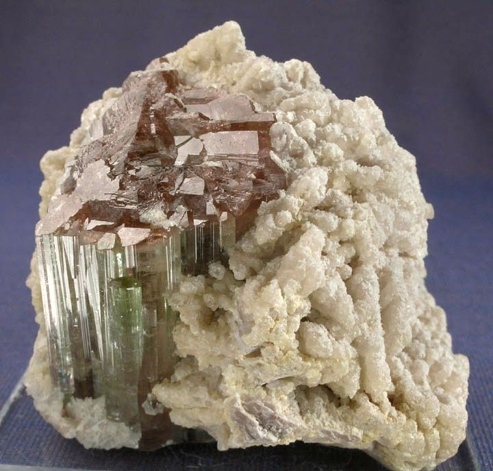 tourmaline cleavelandite no damage paprok nuristan afghanistan 