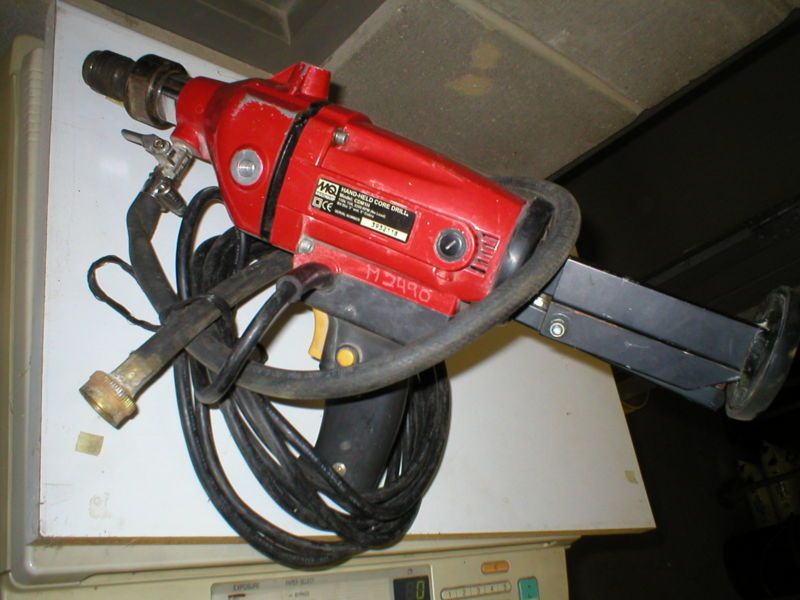 Multiquip hand held concrete core drill  