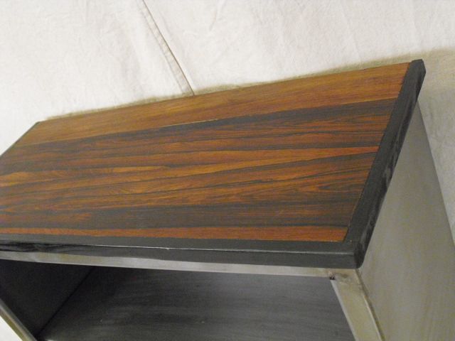 Industrial Metal Wood Top Kitchen Shelves (0245)*.  