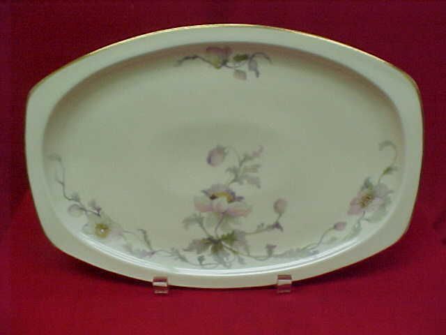 Epiag Czechoslovakian Porcelain Pastelle Oval Platter  