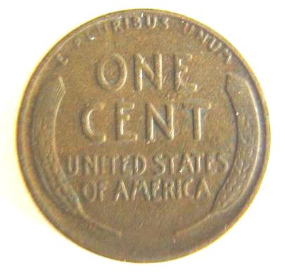 1924 D Lincoln Cent VF Condition Lot # 1108  