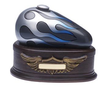 Harley Davidson Style Motorcycle Cremation Urn Sports  