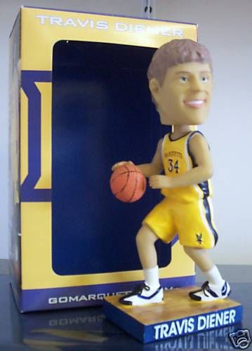 Travis Diener ~ Marquette Pacers Bobble Bobblehead SGA  