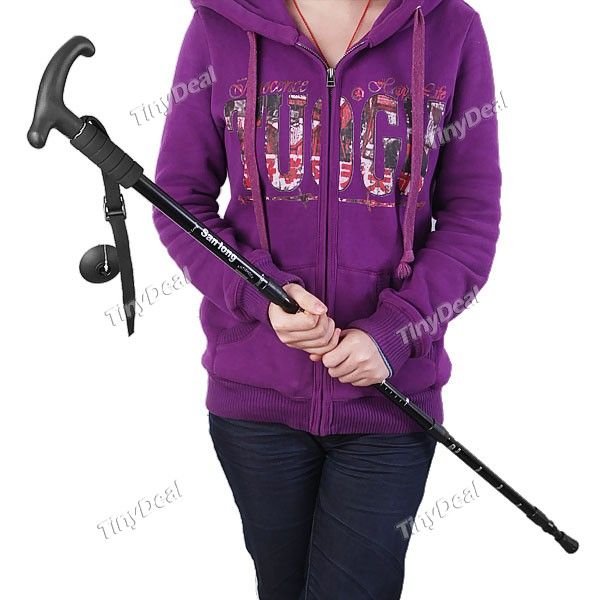 Retractable Lightweight Aluminum Hiking Stick HUI 8673  