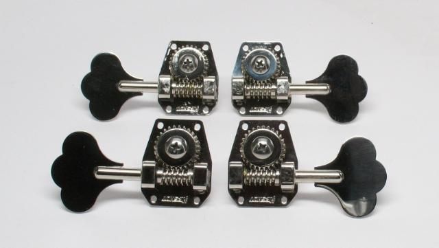 NEW Hipshot HB5 tuners  fit Rickenbacker bass CHROME  