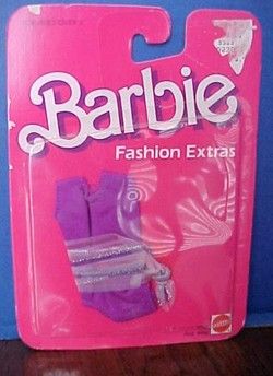 1984 BARBIE PURPLE LEOTARD  WORKOUT MIP  