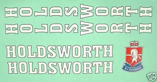 Holdsworth decal set for Campagnolo vintage bike  