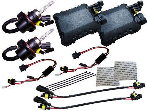 HID Bi Xenon Slim Kit Jeep Wrangler 07 11 H13 10000K  