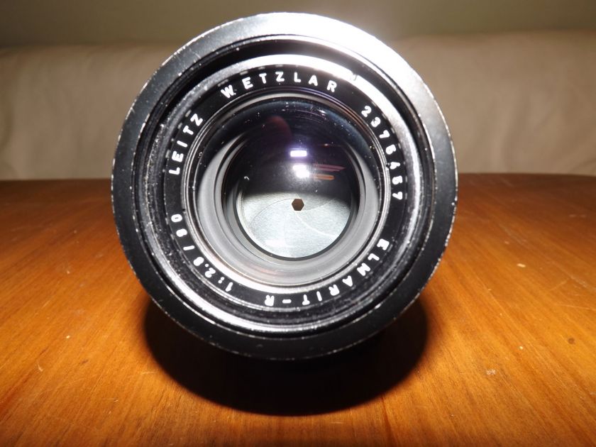 VINTAGE LEICA Leittz WETZLAR Elmarit R 12.8/24mm Lens ~ Non Rom 