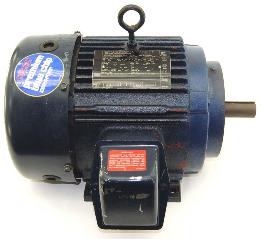 NOS Marathon E217 5 HP 184T C Face 230 460v 3P AC Motor  