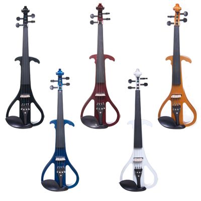 Cecilio Solidwood Electric Silent Violin 3 Size 4 Style  
