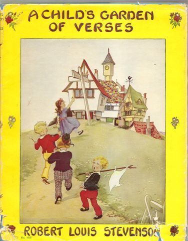 CHILDS GARDEN of VERSES Eulalie 1929 HC/DJ vintage  