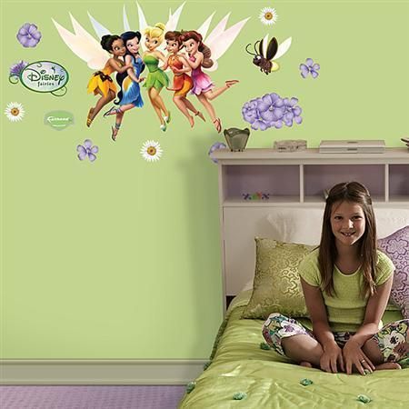 Disney Fairies   Fathead Jr wall sticker decal  